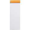 Rhodia notitieblok No. 8 - 7.4x21cm ruit 5mm wit papier