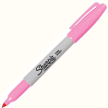 viltstift Sharpie Fine 1.0mm permanent roze