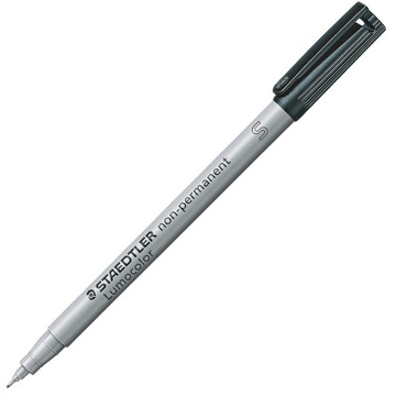 viltstift Staedtler Lumocolor 311 SF 0.4mm zwart - niet permanent