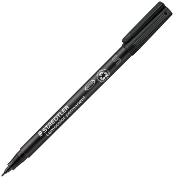 viltstift Staedtler Lumocolor 313 SF 0.4mm zwart - permanent