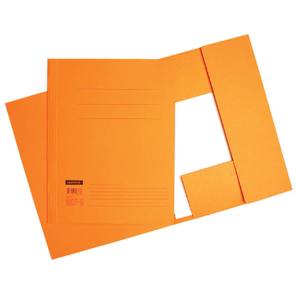 stofklepmap Quantore Folio 245x350mm 320gr - 10stuks - oranje