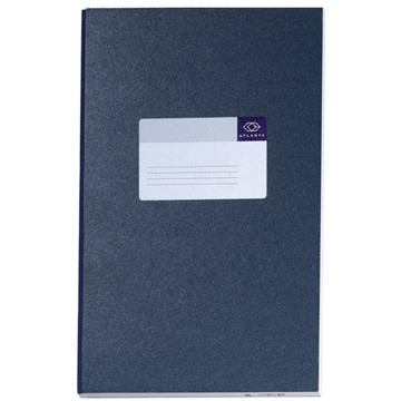 notitieboek Atlanta breedfolio  210x330mm gelijnd 100blz blauw