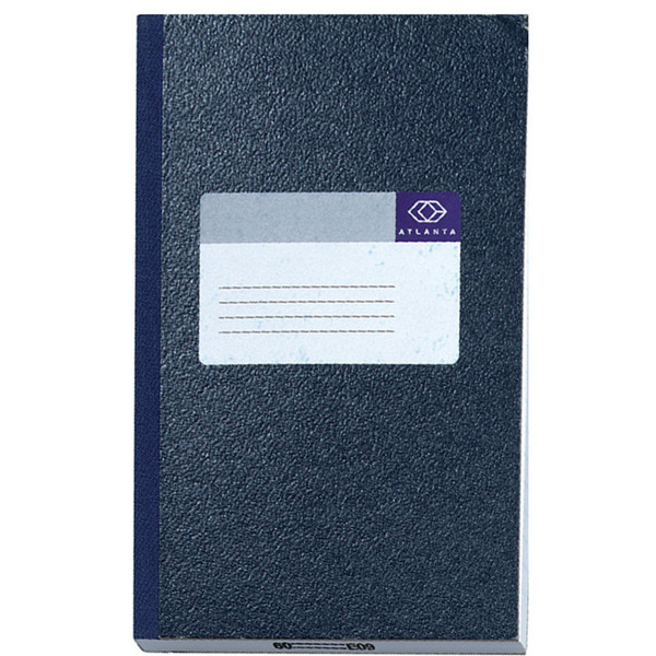 notitieboek Atlanta octavo      105x165mm gelijnd 200blz blauw