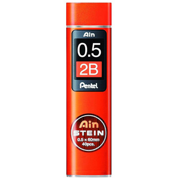 potloodstift Pentel Ain Stein 0.5mm 2B        40stuks