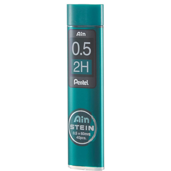 potloodstift Pentel Ain Stein 0.5mm 2H        40stuks