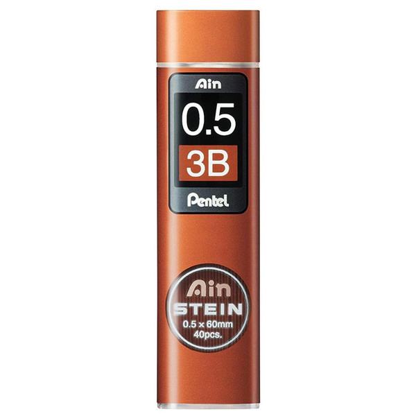 potloodstift Pentel Ain Stein 0.5mm 3B        40stuks