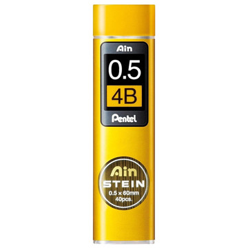 potloodstift Pentel Ain Stein 0.5mm 4B        40stuks