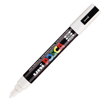 verfstift Posca PC-5M   M 2.5mm wit