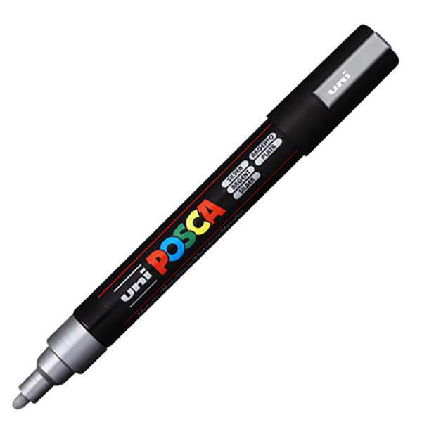 verfstift Posca PC-5M   M 2.5mm zilver