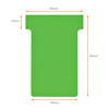 planbord Nobo  t-kaart Val-rex 48mm / size 2 groen