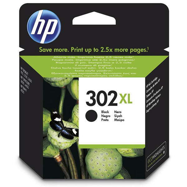 inktcartridge HP 302XL F6U68AE black