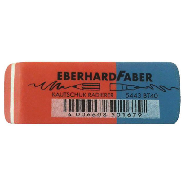 gum Eberhard Faber potlood / inkt 58x20x 8mm