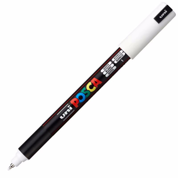 verfstift Posca PC-1MR EF 0.7mm wit