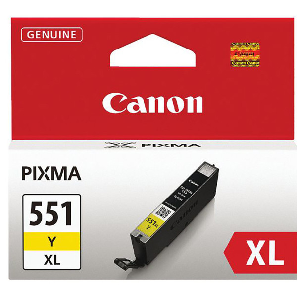 inktcartridge Canon CLI-551Y XL yellow