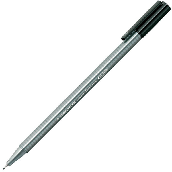 fineliner Staedtler Triplus 334 0.3mm zwart