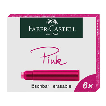 Faber-Castell inktpatronen Pink