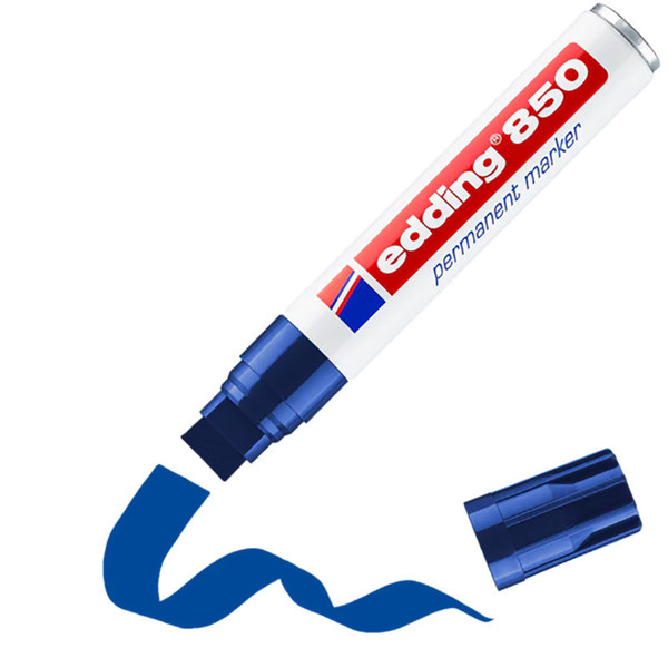 edding  850 viltstift permanent 5-15mm blauw