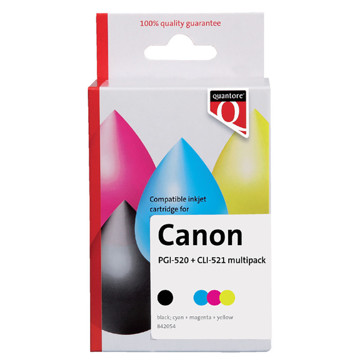 inktcartridge Quantore Canon PGI-520 / CLI-521 multipack