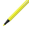 viltstift Stabilo pen 68-024 1.0mm neon geel