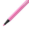 viltstift Stabilo pen 68-056 1.0mm neon roze