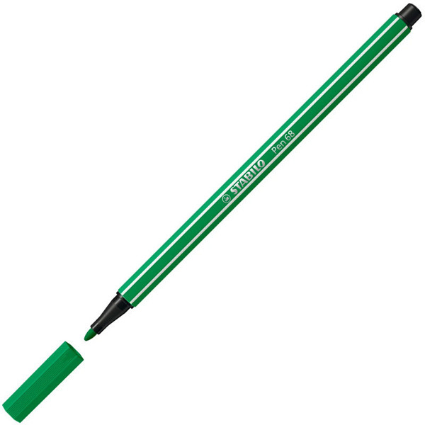 viltstift Stabilo pen 68-36 1.0mm smaragdgroen