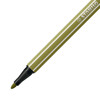 viltstift Stabilo pen 68-37 1.0mm modder groen