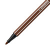 viltstift Stabilo pen 68-45 1.0mm bruin