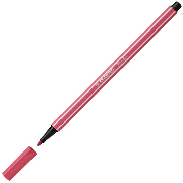 viltstift Stabilo pen 68-49 1.0mm aardbeien rood