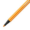 viltstift Stabilo pen 68-54 1.0mm oranje