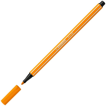 viltstift Stabilo pen 68-54 1.0mm oranje