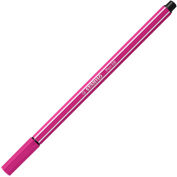 viltstift Stabilo pen 68-56 1.0mm roze rood