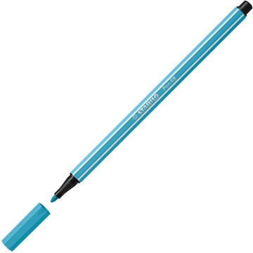 viltstift Stabilo pen 68-57 1.0mm azuur blauw