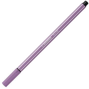 viltstift Stabilo pen 68-62 1.0mm vergrijsd violet