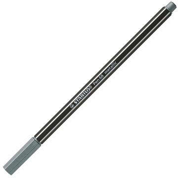 viltstift Stabilo pen 68-805 1.4mm metallic zilver