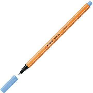 fineliner Stabilo point 88-11 ijs blauw