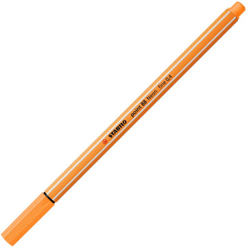 fineliner Stabilo point 88-054 neon oranje