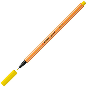 fineliner Stabilo point 88-24 citroen geel