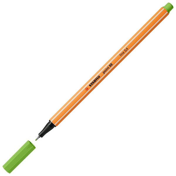 fineliner Stabilo point 88-33 licht groen