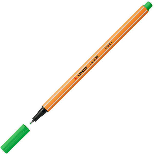 fineliner Stabilo point 88-43 loofgroen