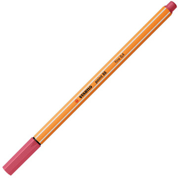 fineliner Stabilo point 88-49 aardbeien rood