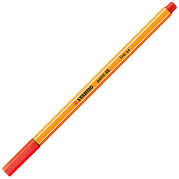 fineliner Stabilo point 88-48 lichtrood