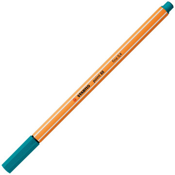 fineliner Stabilo point 88-51 turquoise blauw