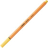 fineliner Stabilo point 88-23 licht geel