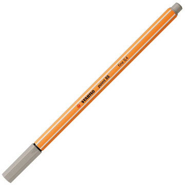 fineliner Stabilo point 88-93 warm grijs