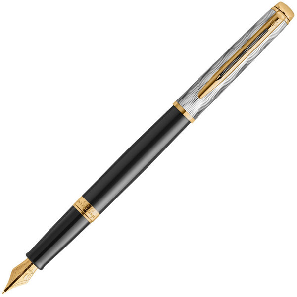  Waterman Hémisphère Deluxe Reflections of Paris Black GT vulpen 