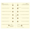 filofax Personal calendarium 7 dagen op 1 pagina    5-talig cotton cream