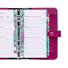 filofax Personal calendarium Illustrated Floral 7 dagen op 2 pagina meertalig