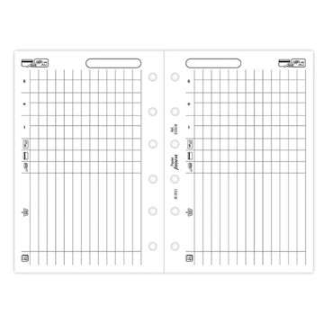 Filofax Pocket finances