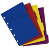 Filofax Notebook Pocket  index 4-tabs bright coloured