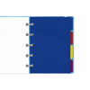 Filofax Notebook Pocket  index 4-tabs bright coloured